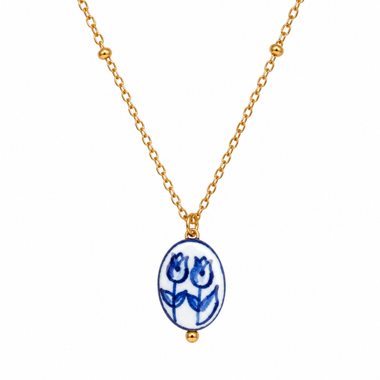 "Tulip" Pendant Necklace