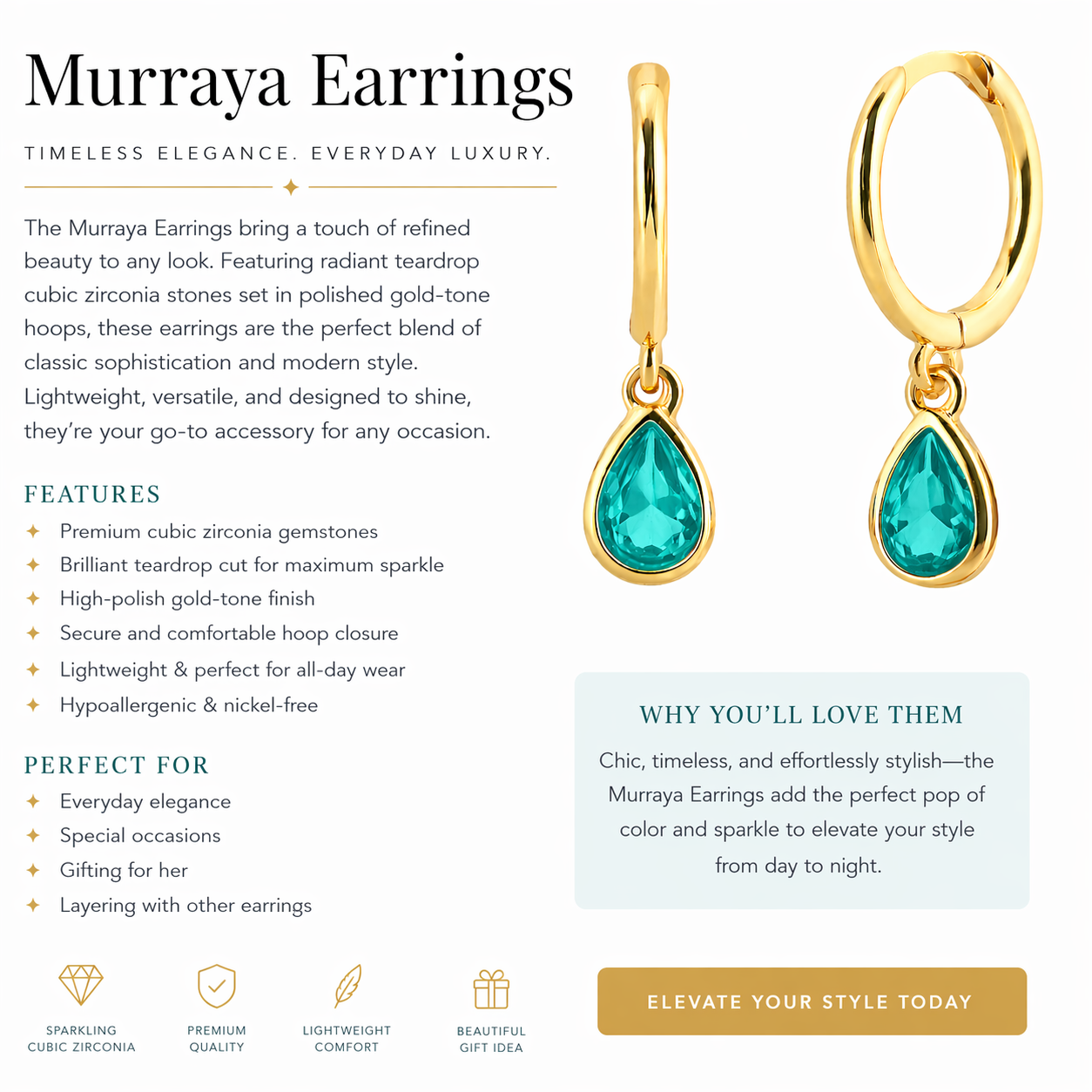 "Murraya" Earrings