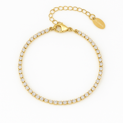 "Forget-Me-Not" Tennis Bracelet