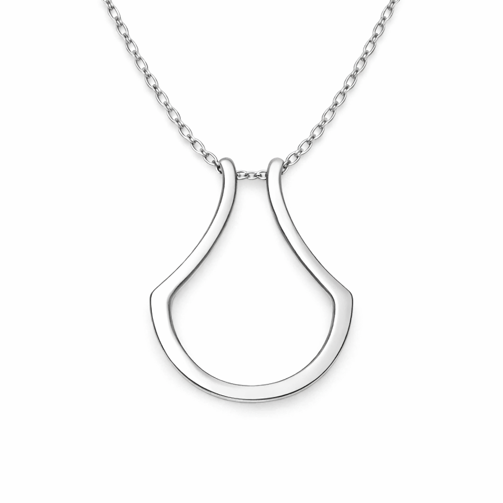 "Tansy" Ring Keeper Necklace