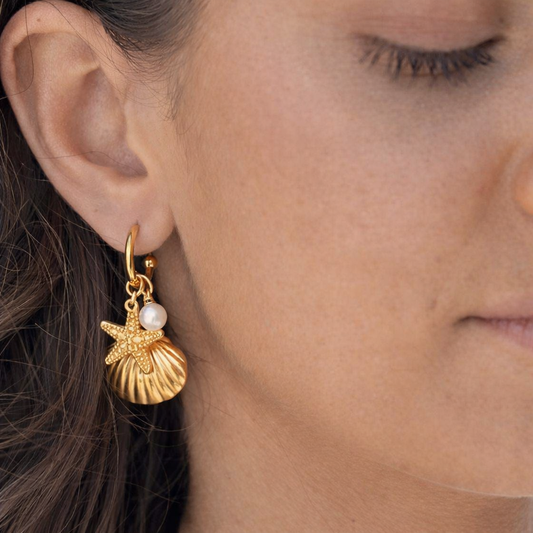 "Bluestar" Adornment Earrings