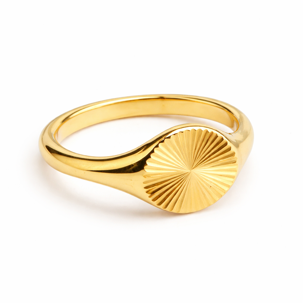 "Protea" Signet Ring