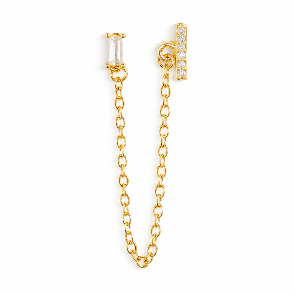 "Daisy-Chain" Helix Earring