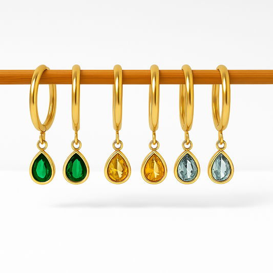 "Geranium" Earrings
