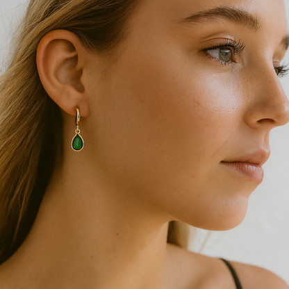 "Geranium" Earrings