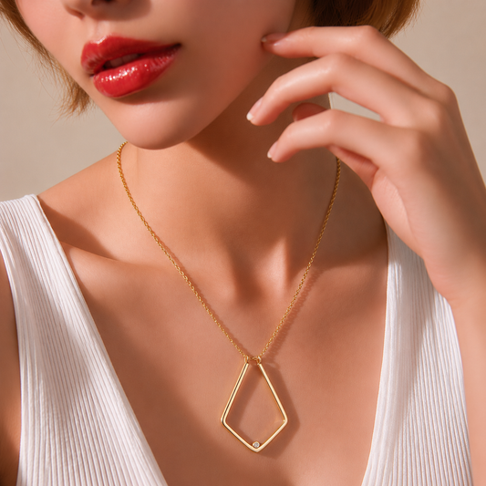"Banksia" Ring Keeper Necklace