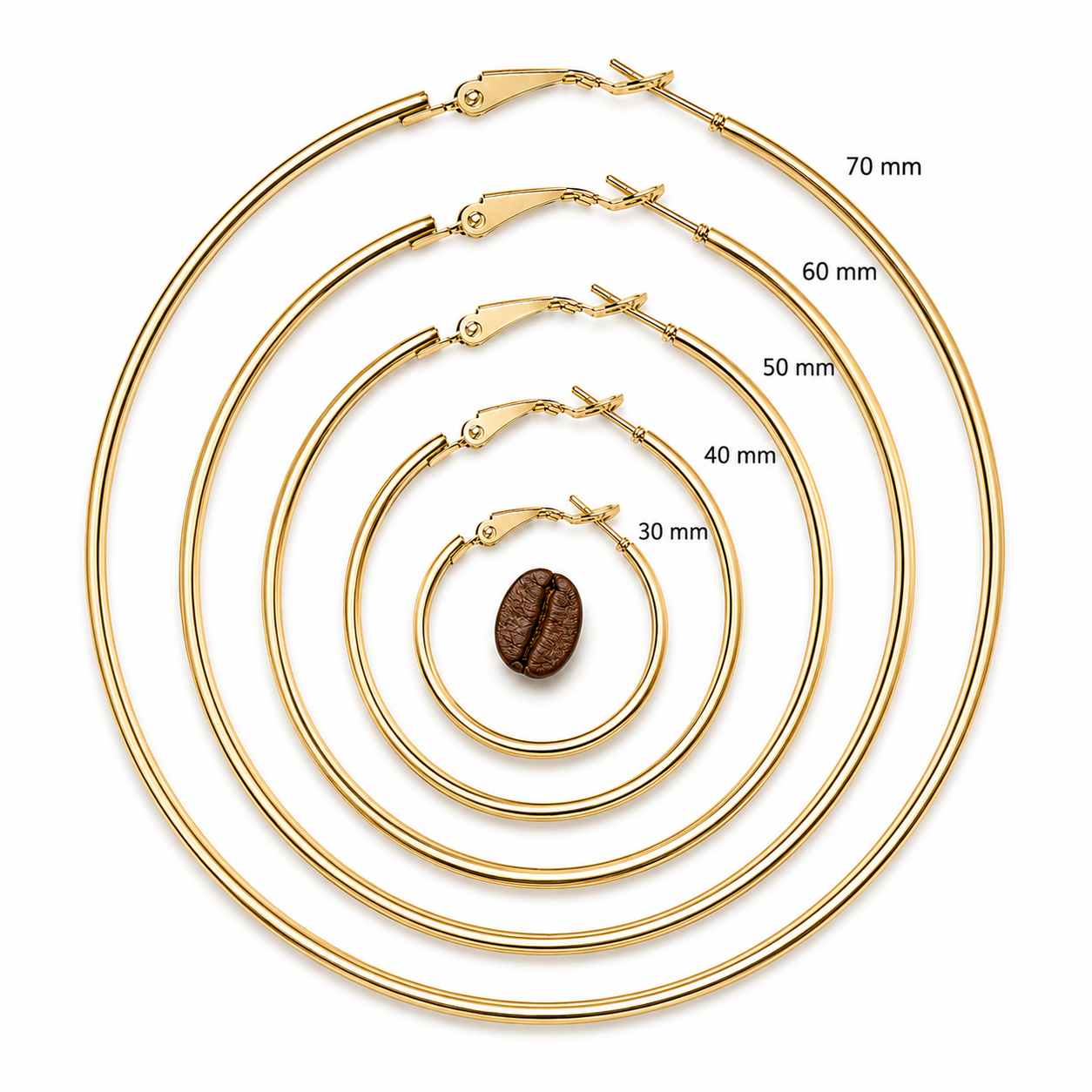 waterproof hypoallergenic stainless steel jewellery