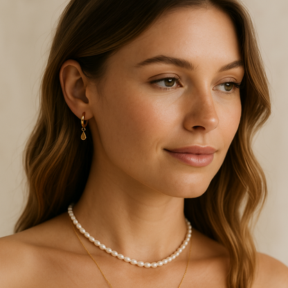 "Geranium" Earrings