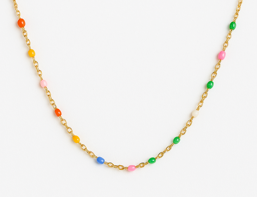 "Azalea" Bead Neckalce