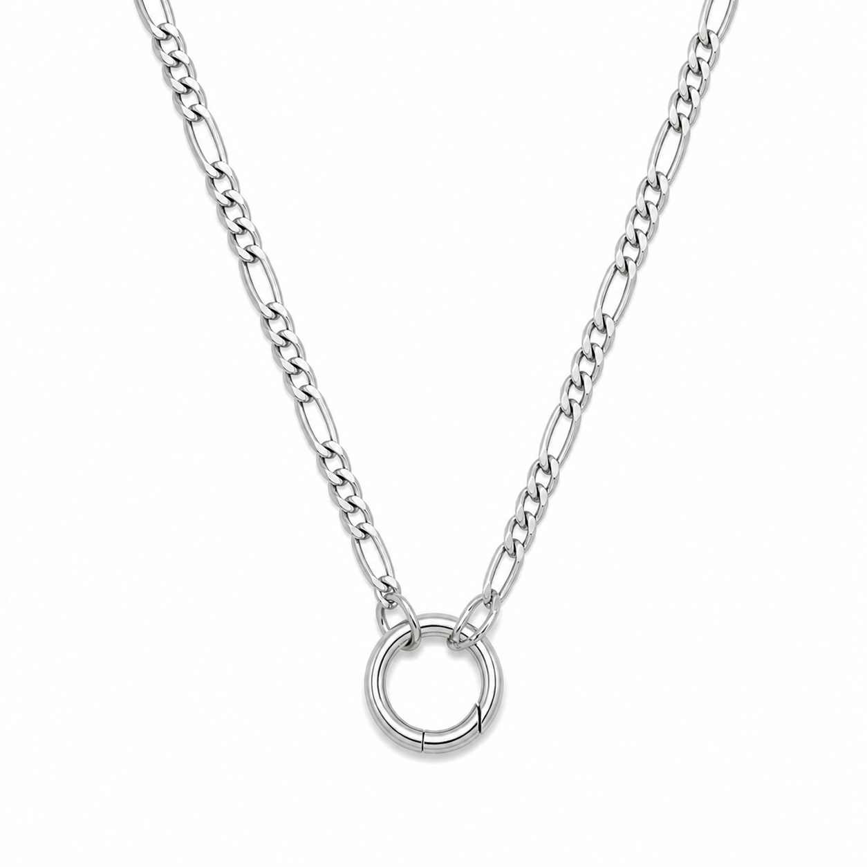 "Oriental Lily" Spring Buckle Necklace