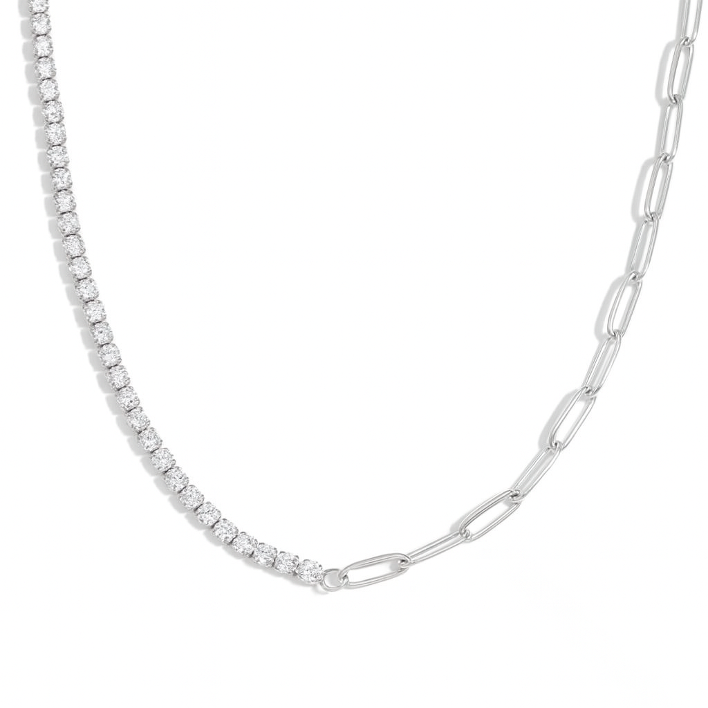 "Cascade" Tennis Necklace