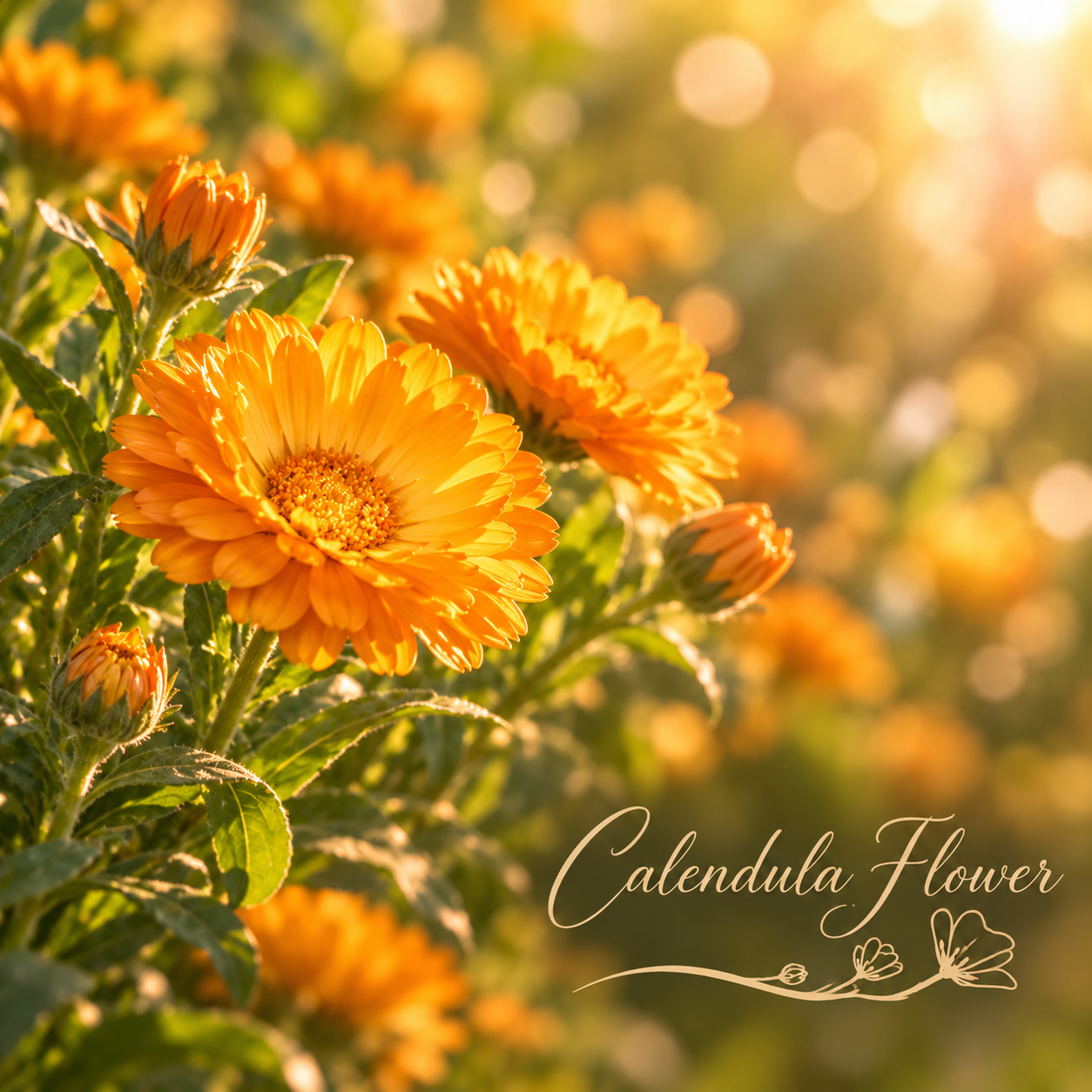 Calendula Bead Necklace