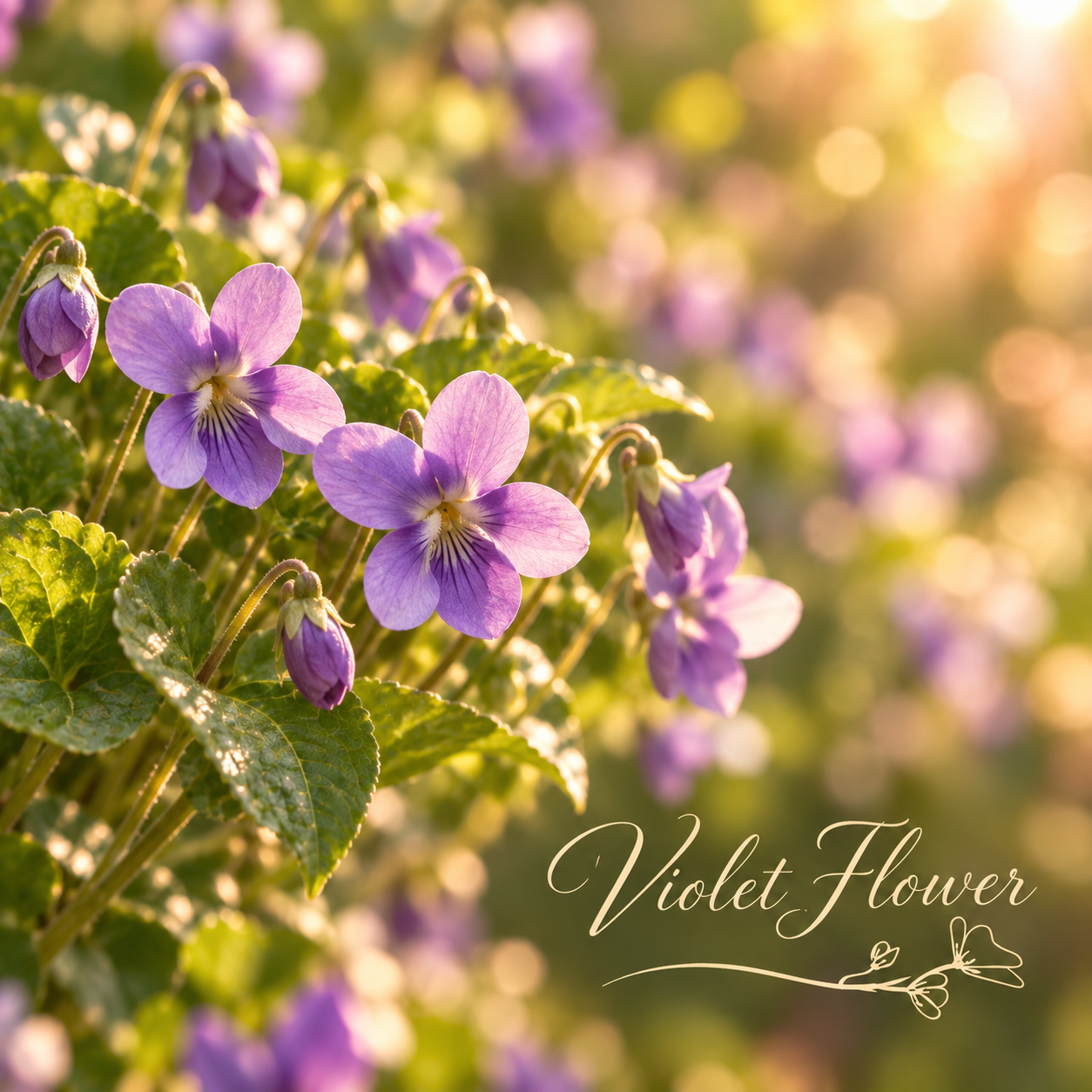 Violet Bead Necklace