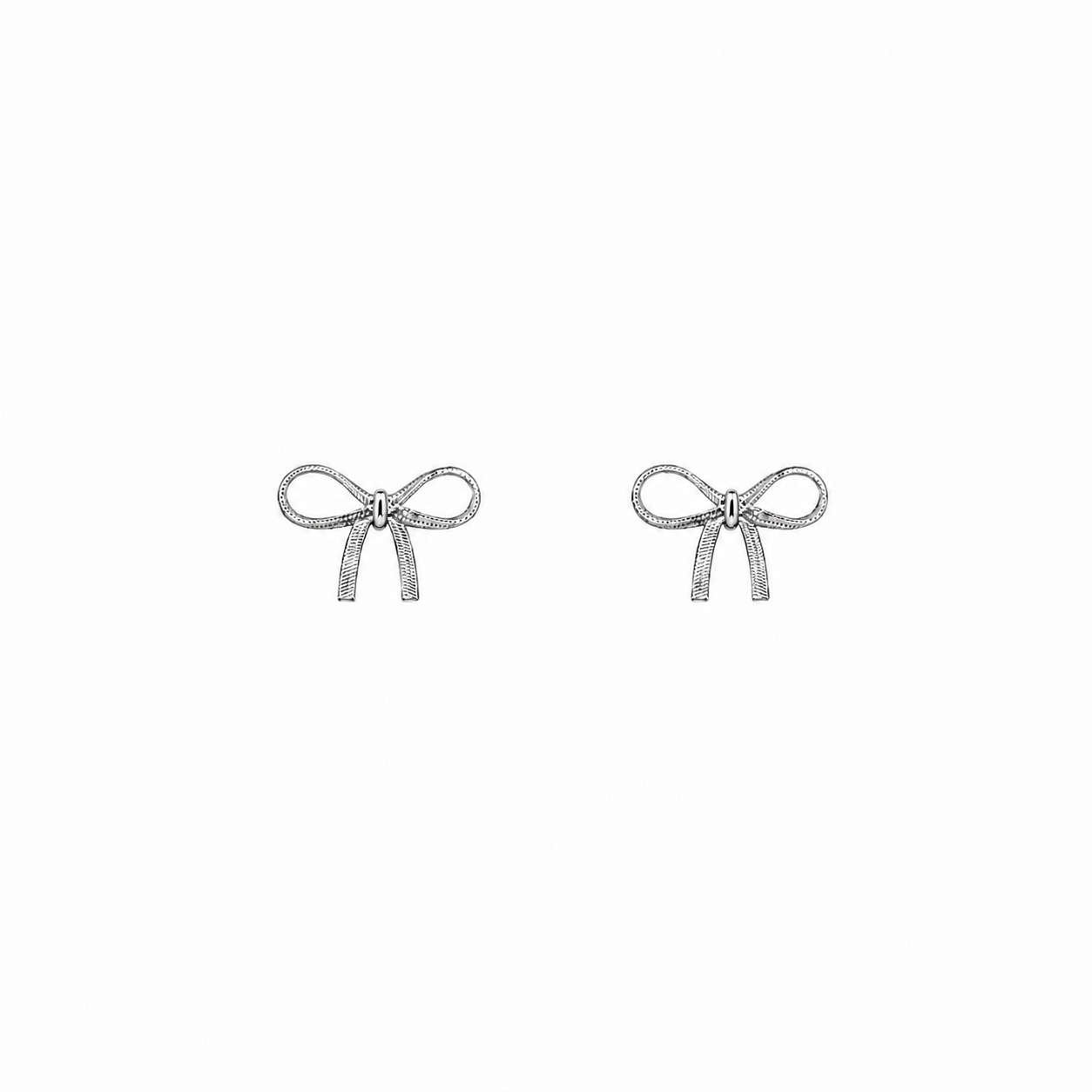 "Orchid" Bow Earrings