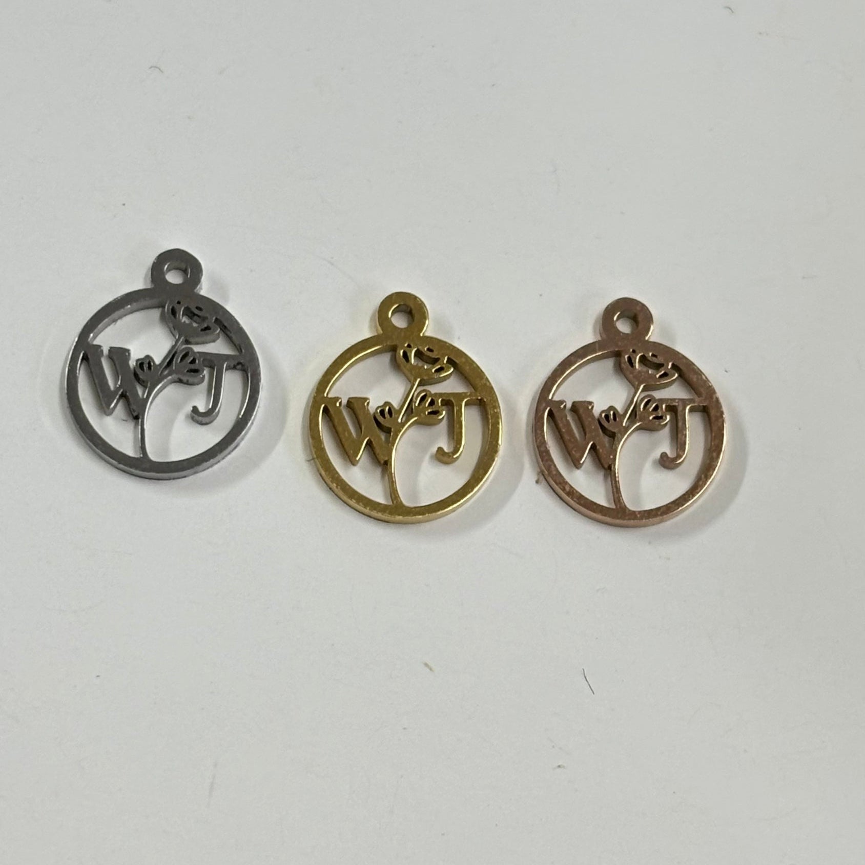Waterproof stainless steel jewellery tag 