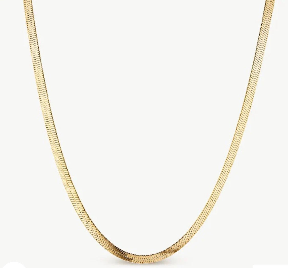 "Wattle" Herringbone Necklace