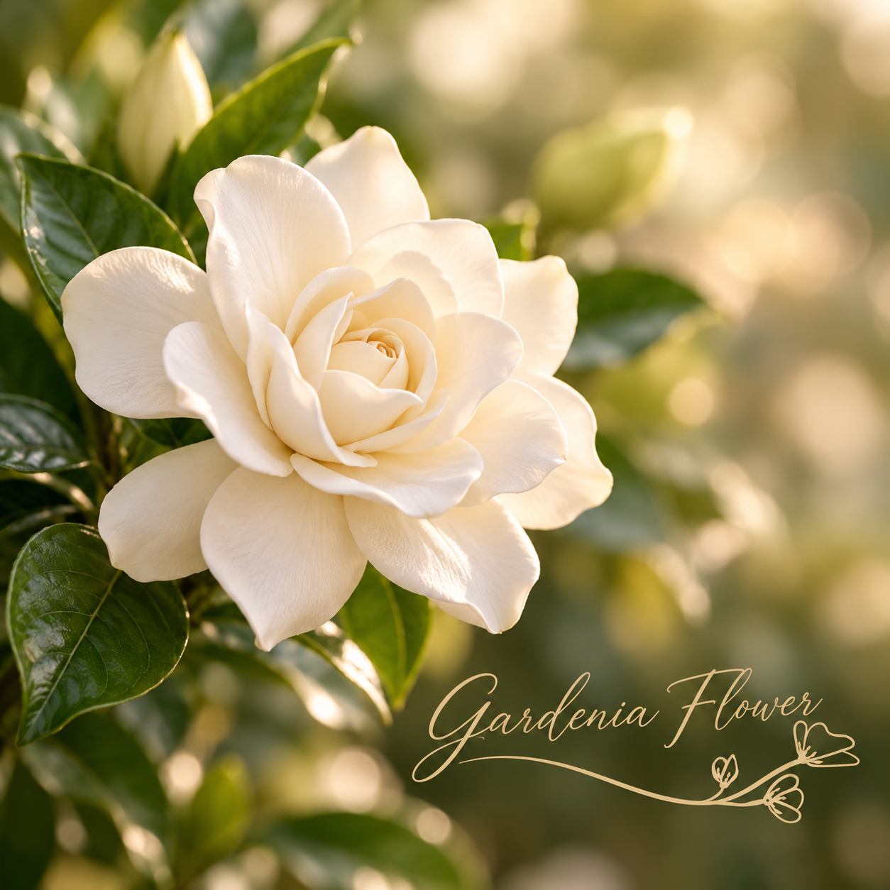 Gardenia Pendant Earrings