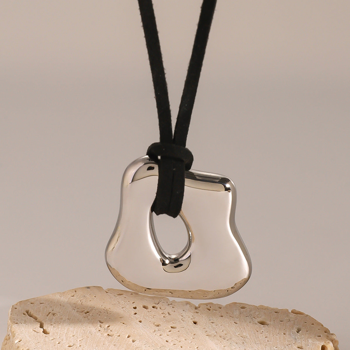 Begonia Leather Necklace
