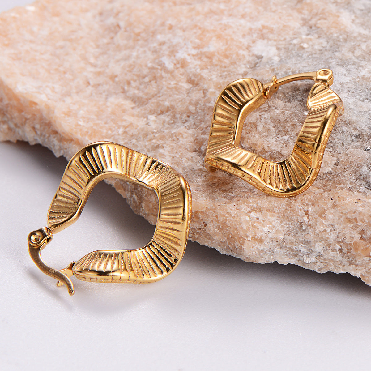 Wave Statement Earrings