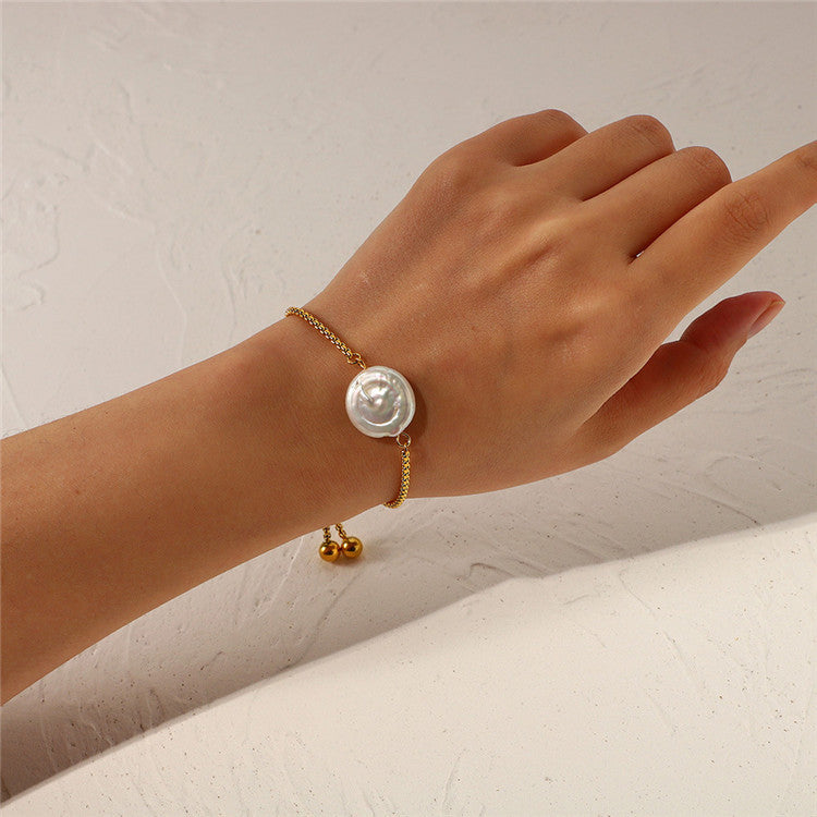 Gardenia Pearl Bracelet