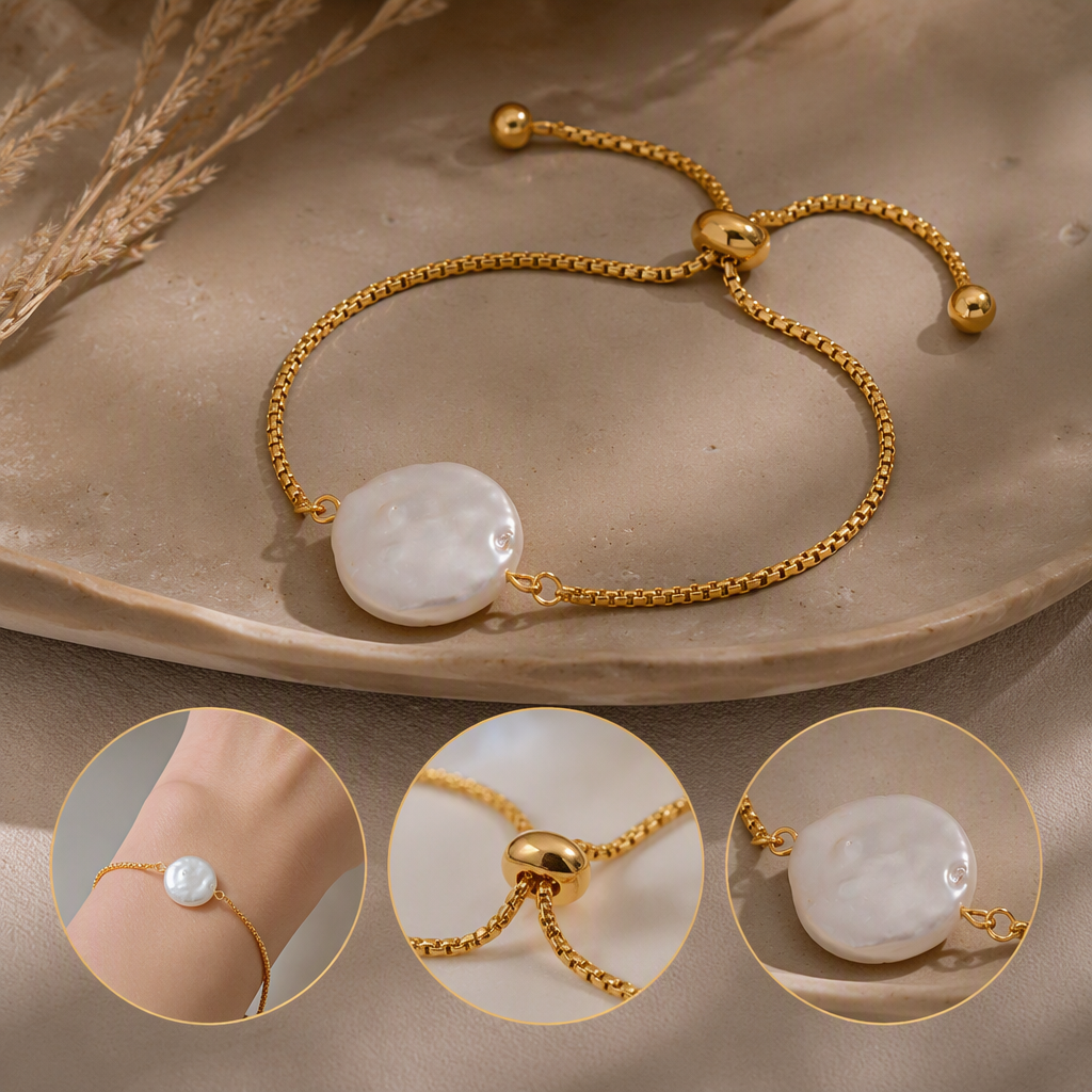 Gardenia Pearl Bracelet