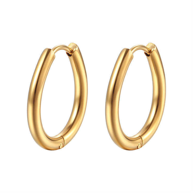 Tear Drop Hoop Earrings