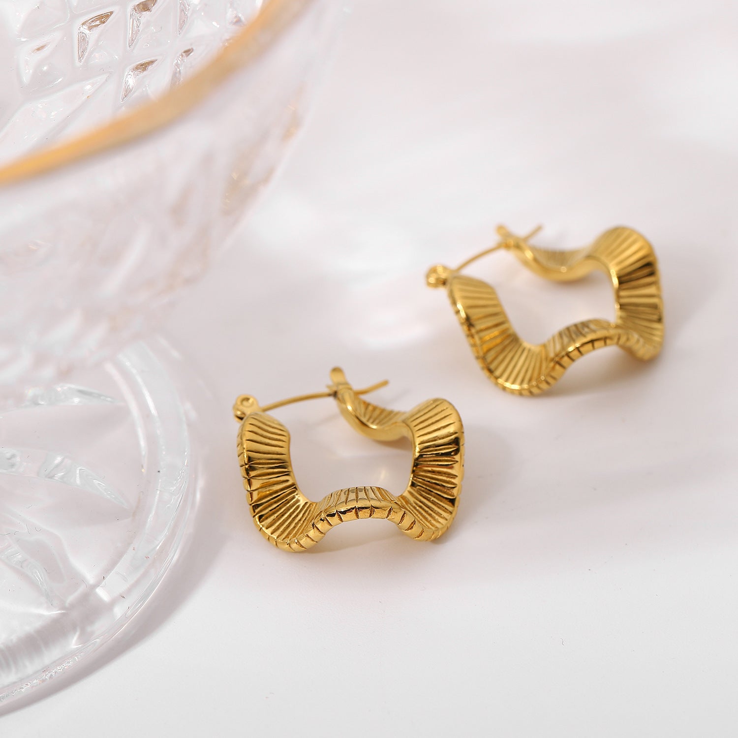 Wave Statement Earrings