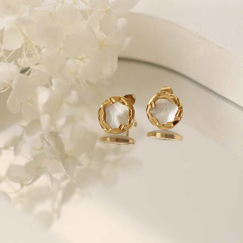 Peony Stud Earrings
