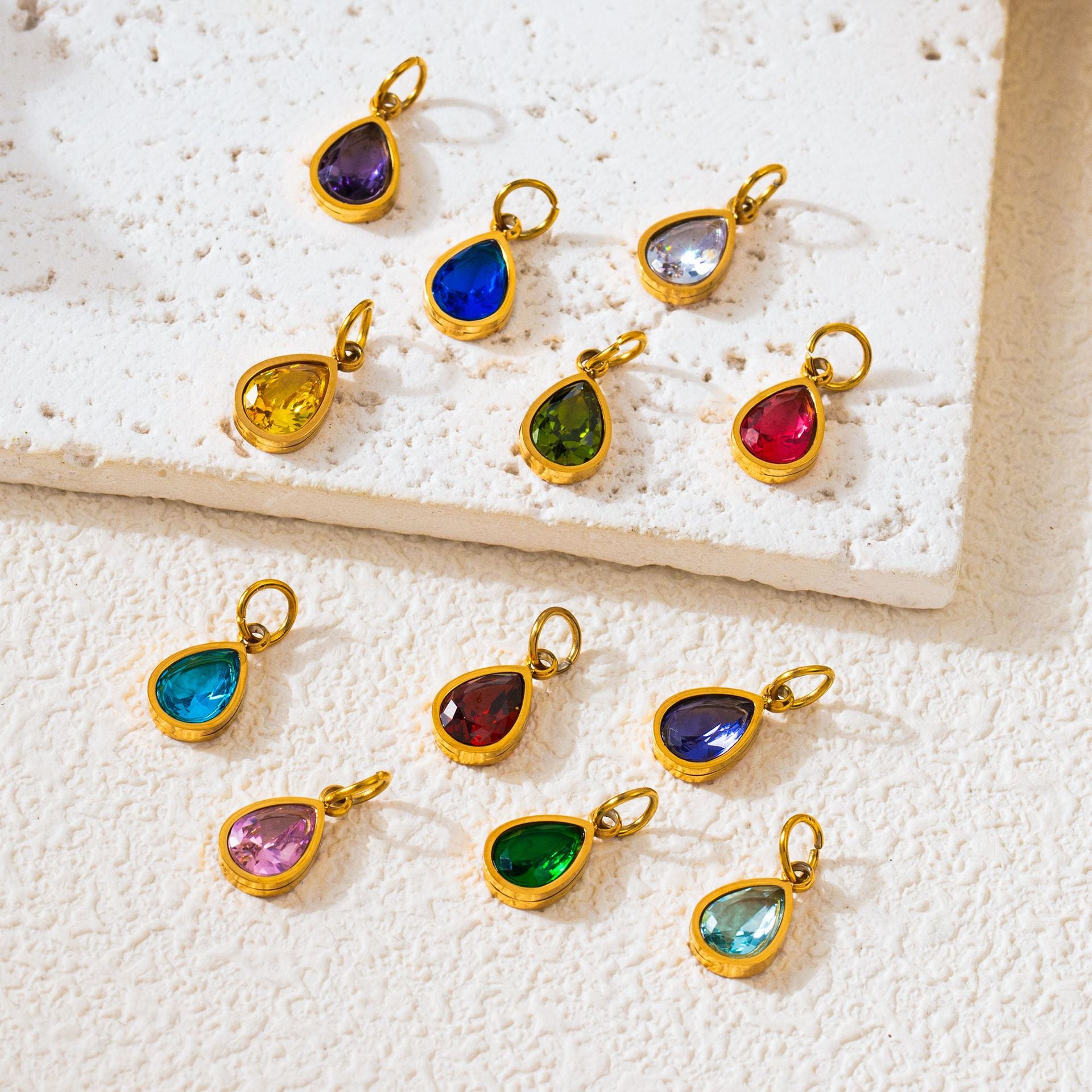 "Signature Tear Drop" Stone Adornment