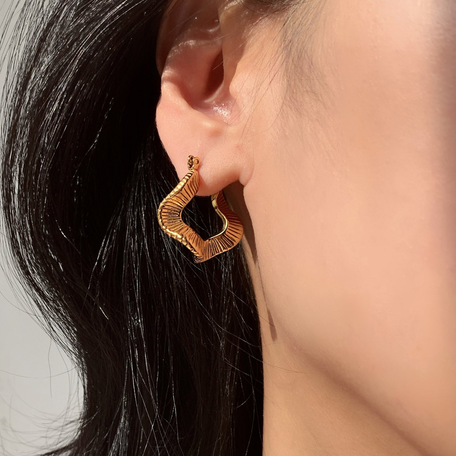 Wave Statement Earrings