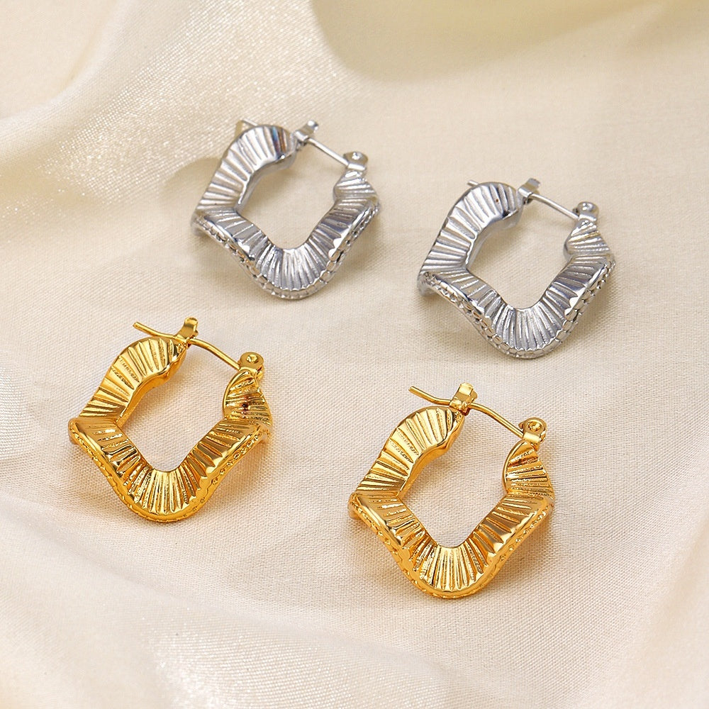 Wave Statement Earrings