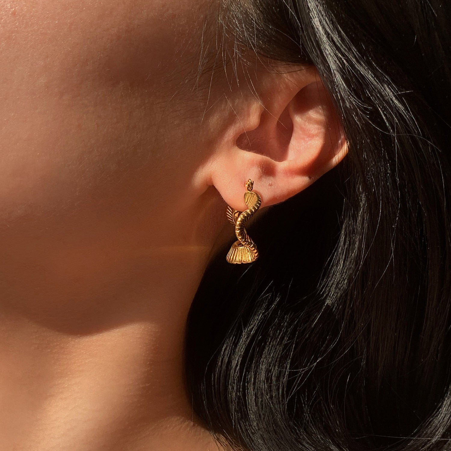 Wave Statement Earrings