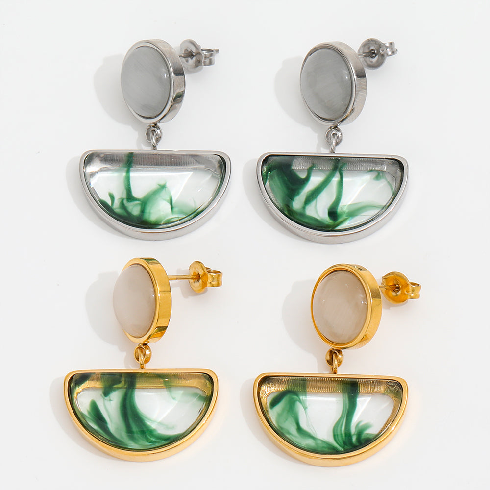 Amaryllis Pendant Earrings