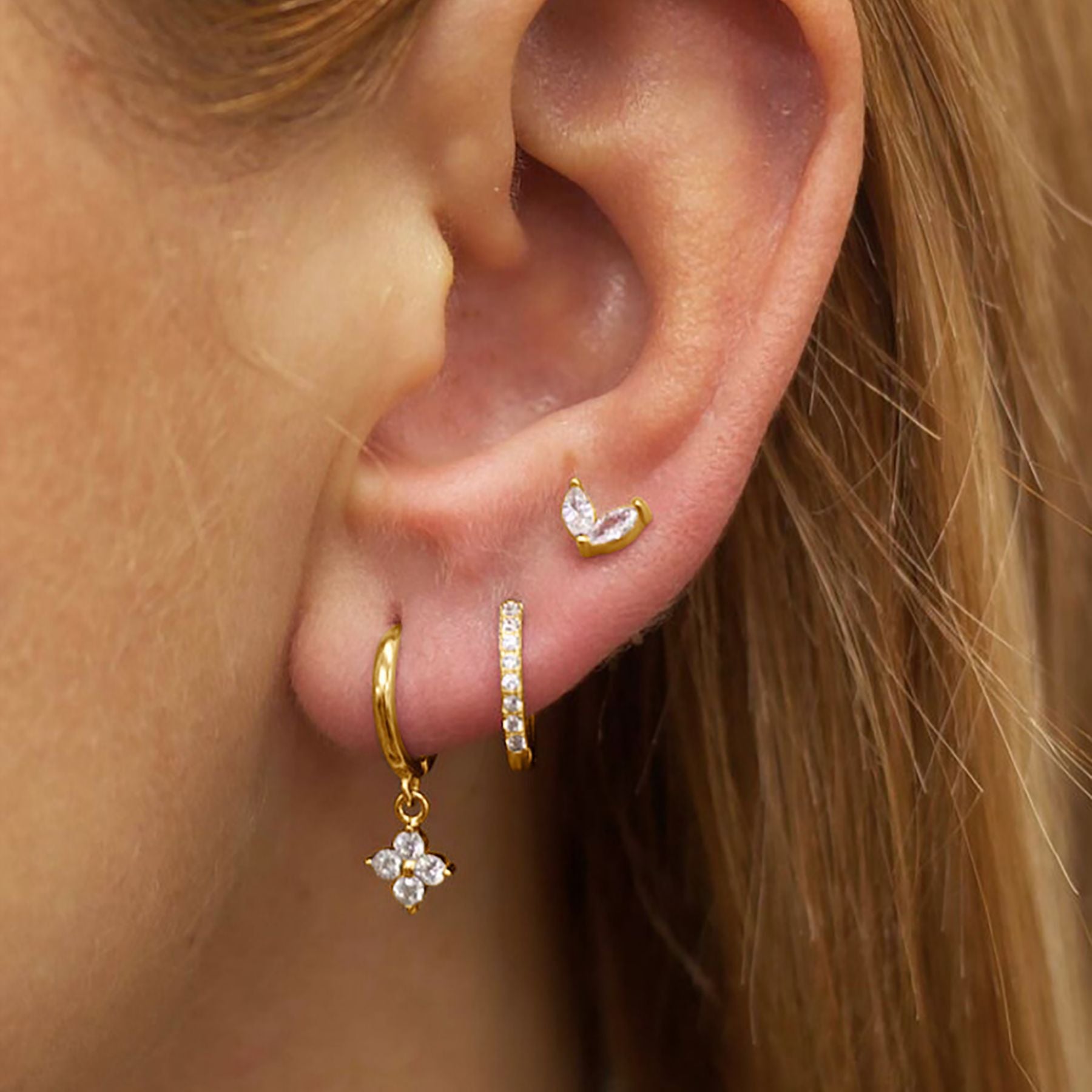 "Petalia" Stud Earrings