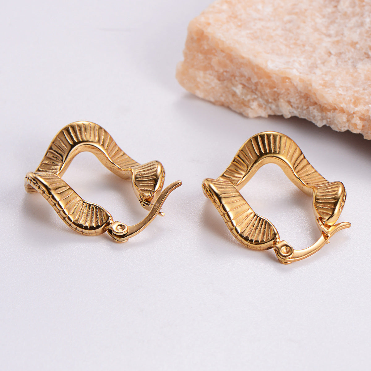 Wave Statement Earrings