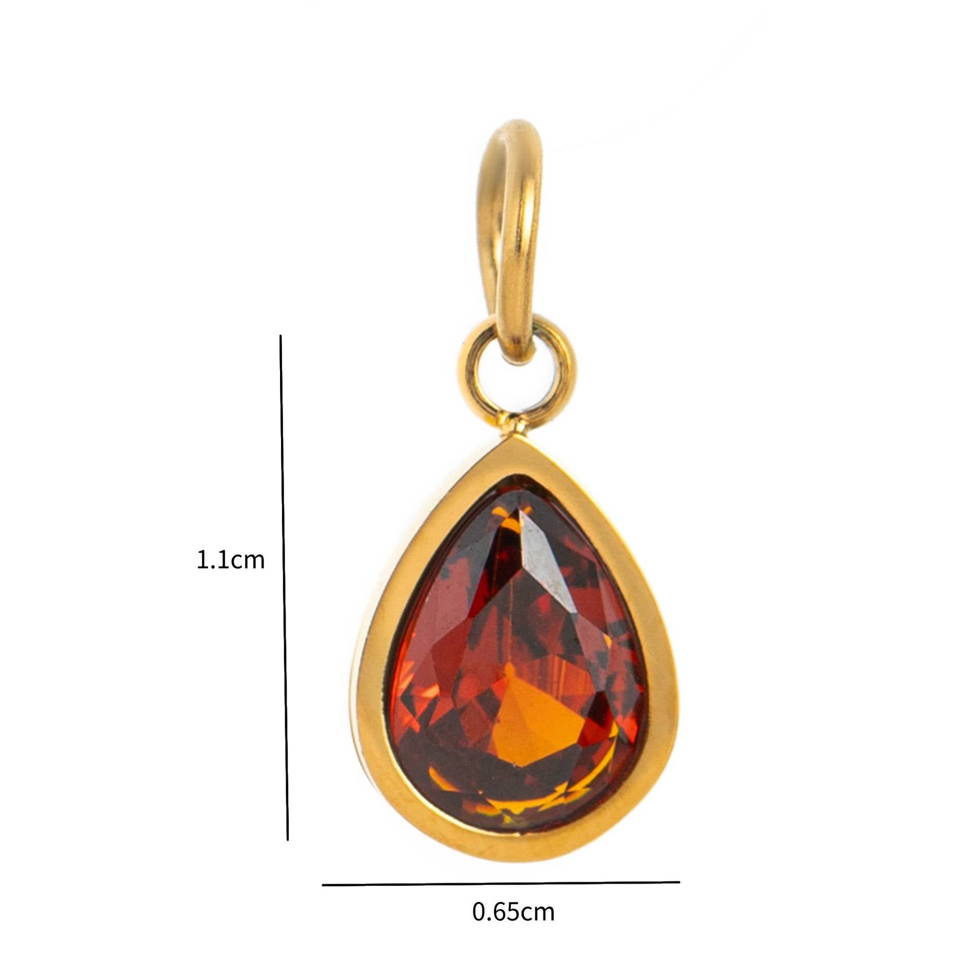 "Signature Tear Drop" Stone Adornment
