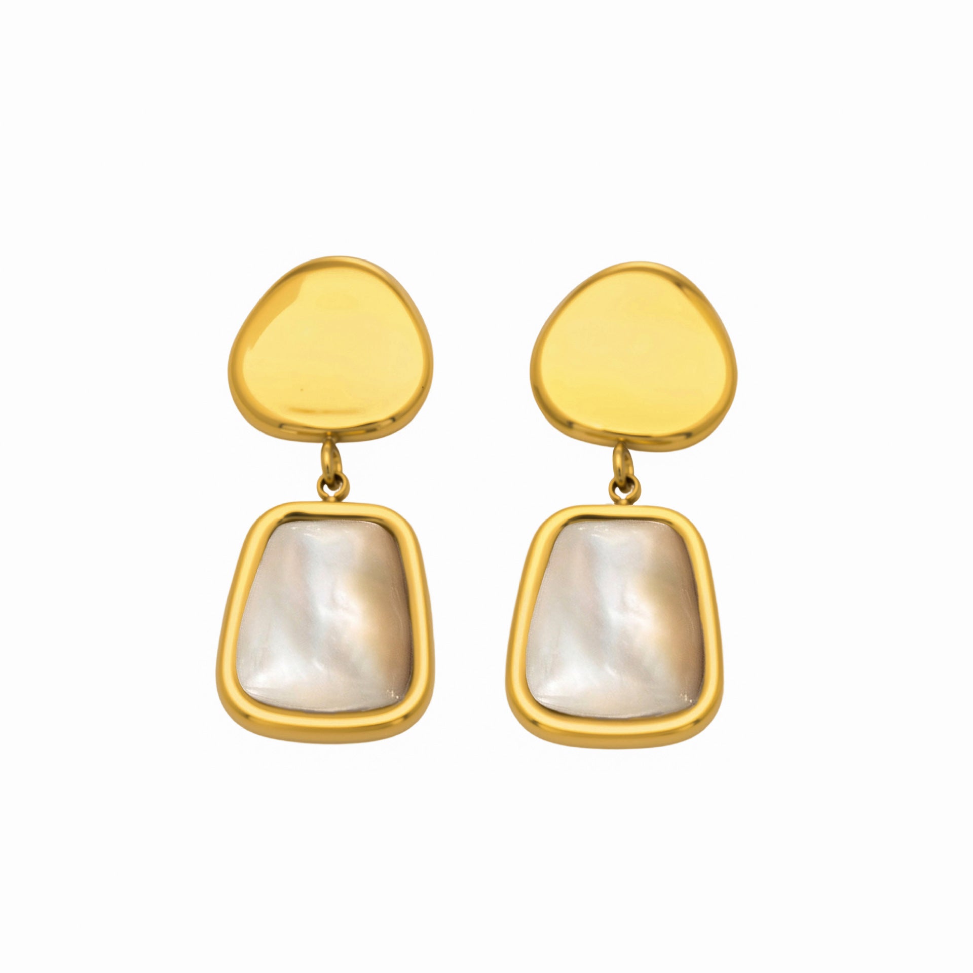 Gardenia Pendant Earrings