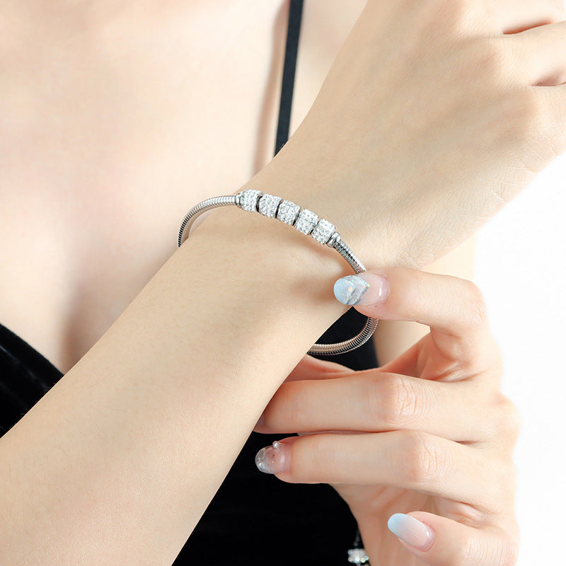 "Geranium" Sensory Bangle