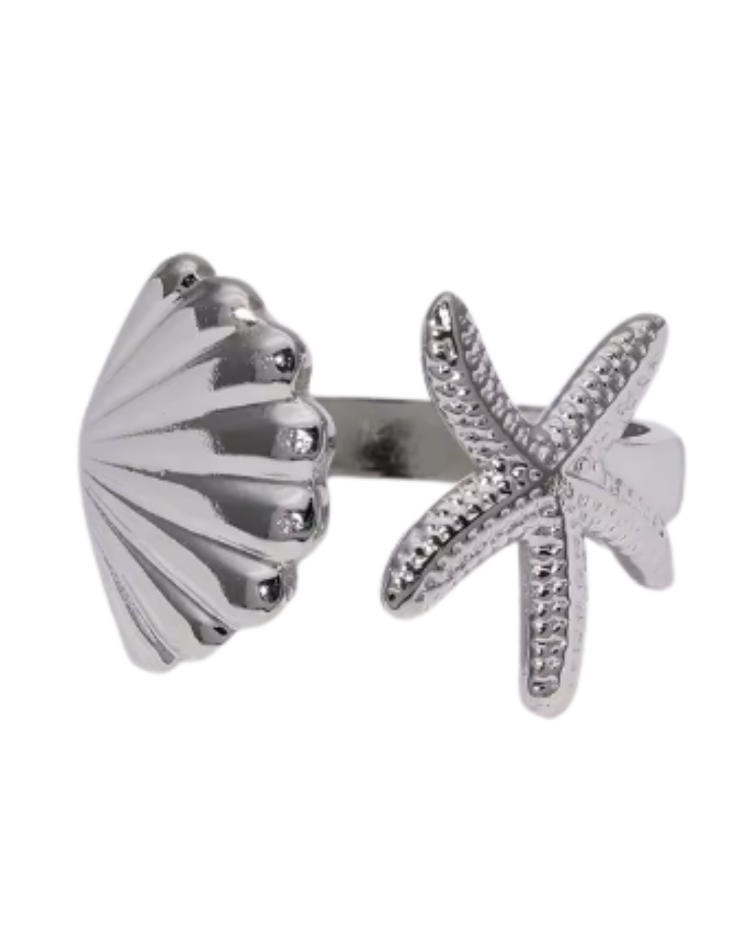 Waterproof Ocean inspired adjustable ring