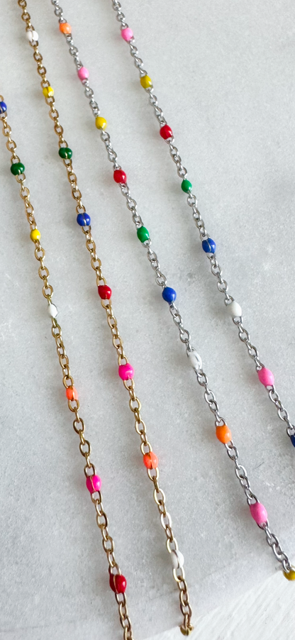 "Azalea" Bead Neckalce