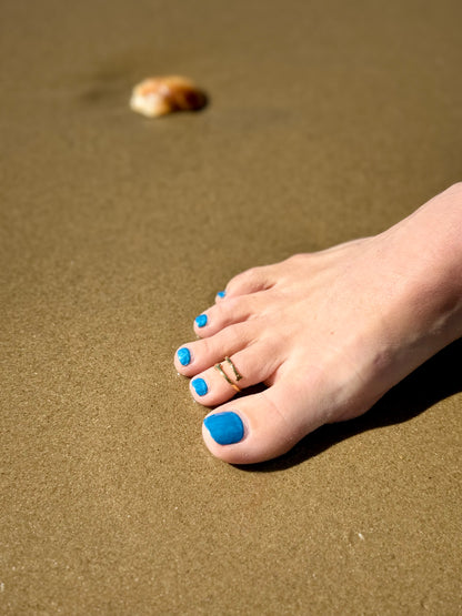 "Bird of Paradise" Toe Ring