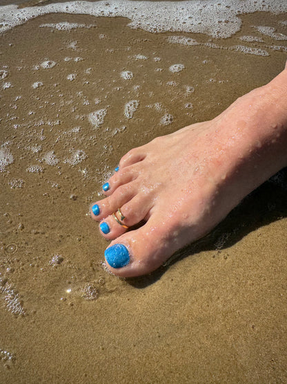"Bird of Paradise" Toe Ring