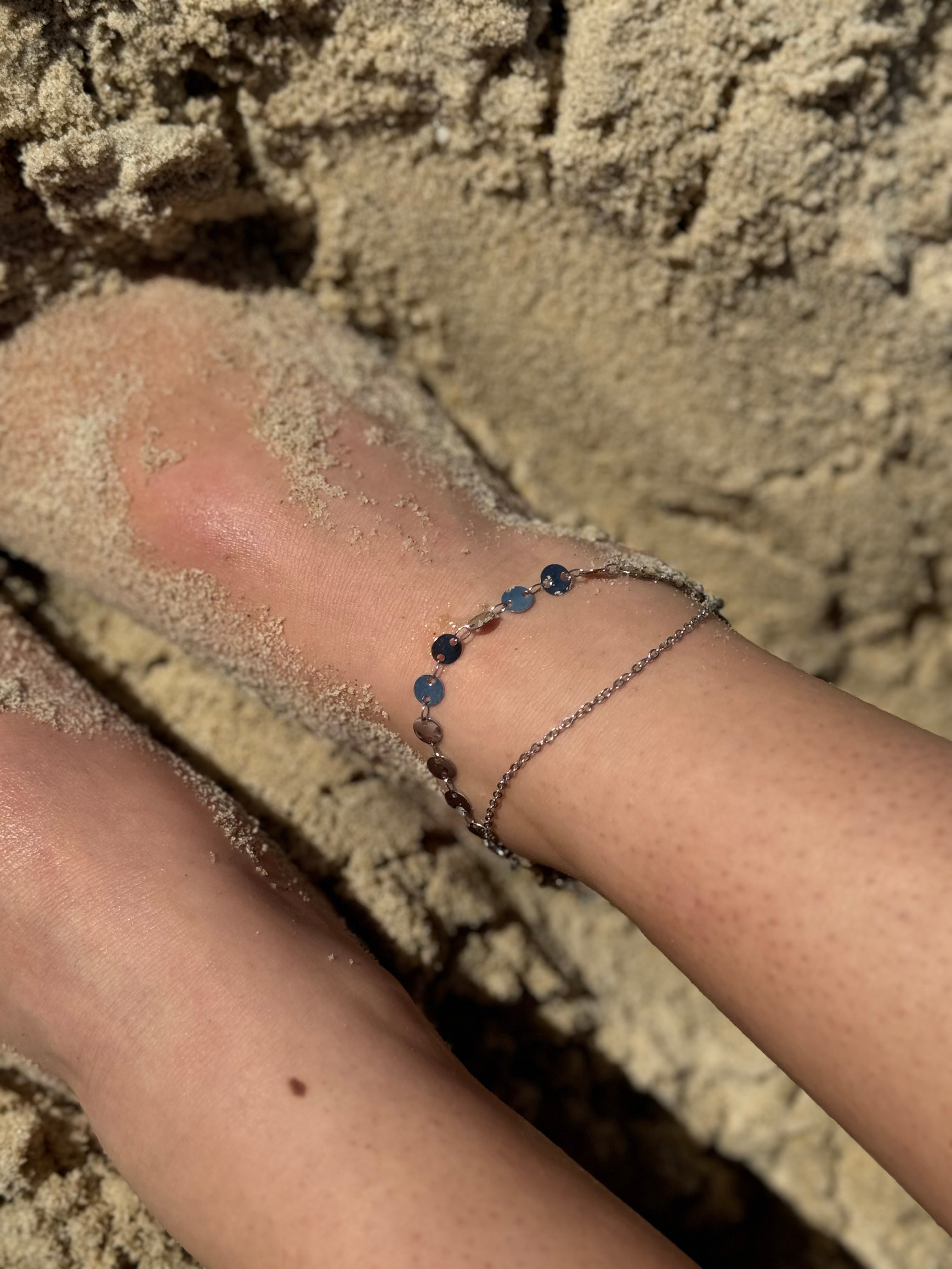 "Craspedia" Duo Anklet