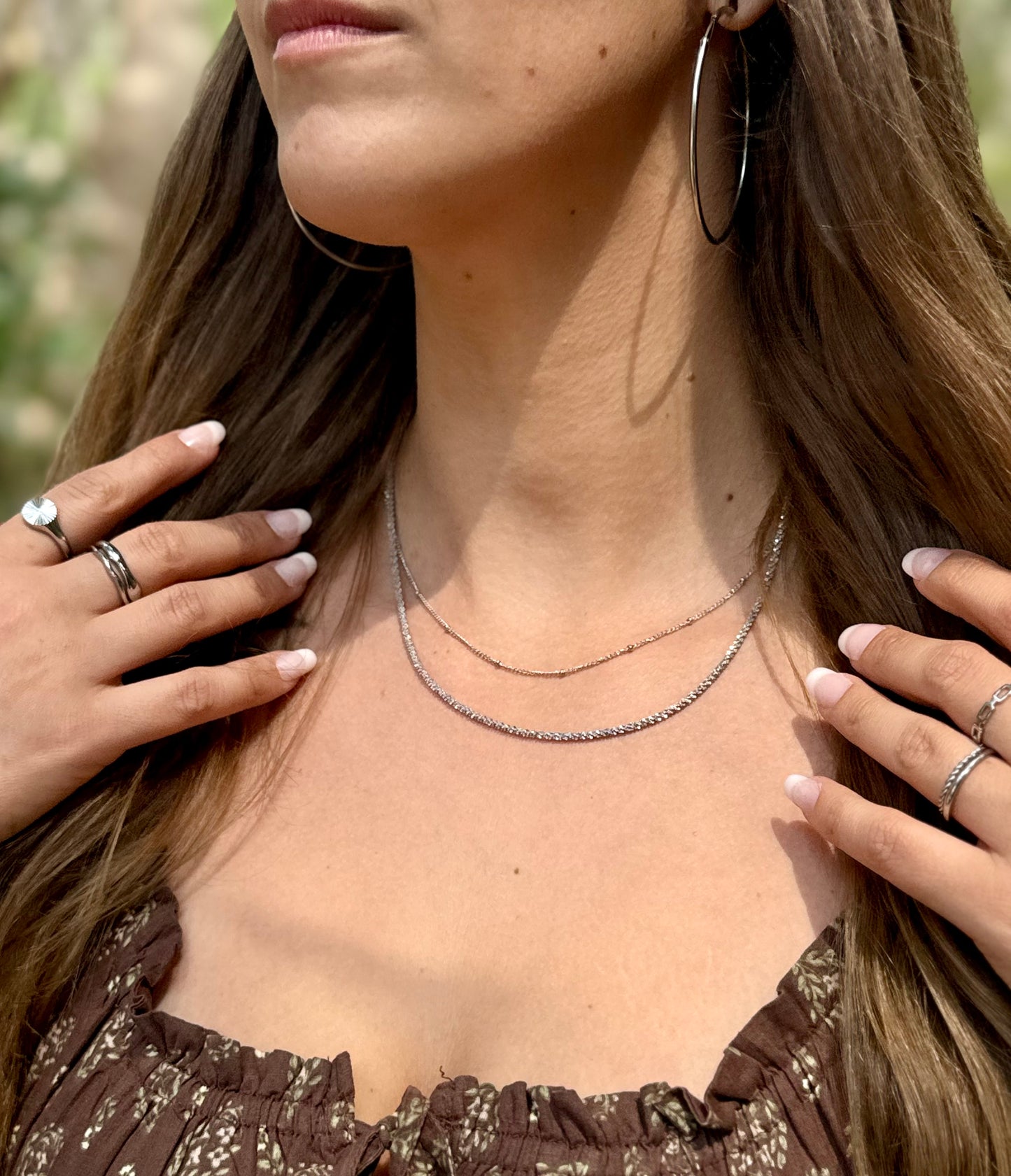 "Foxglove" Twisted Band Ring