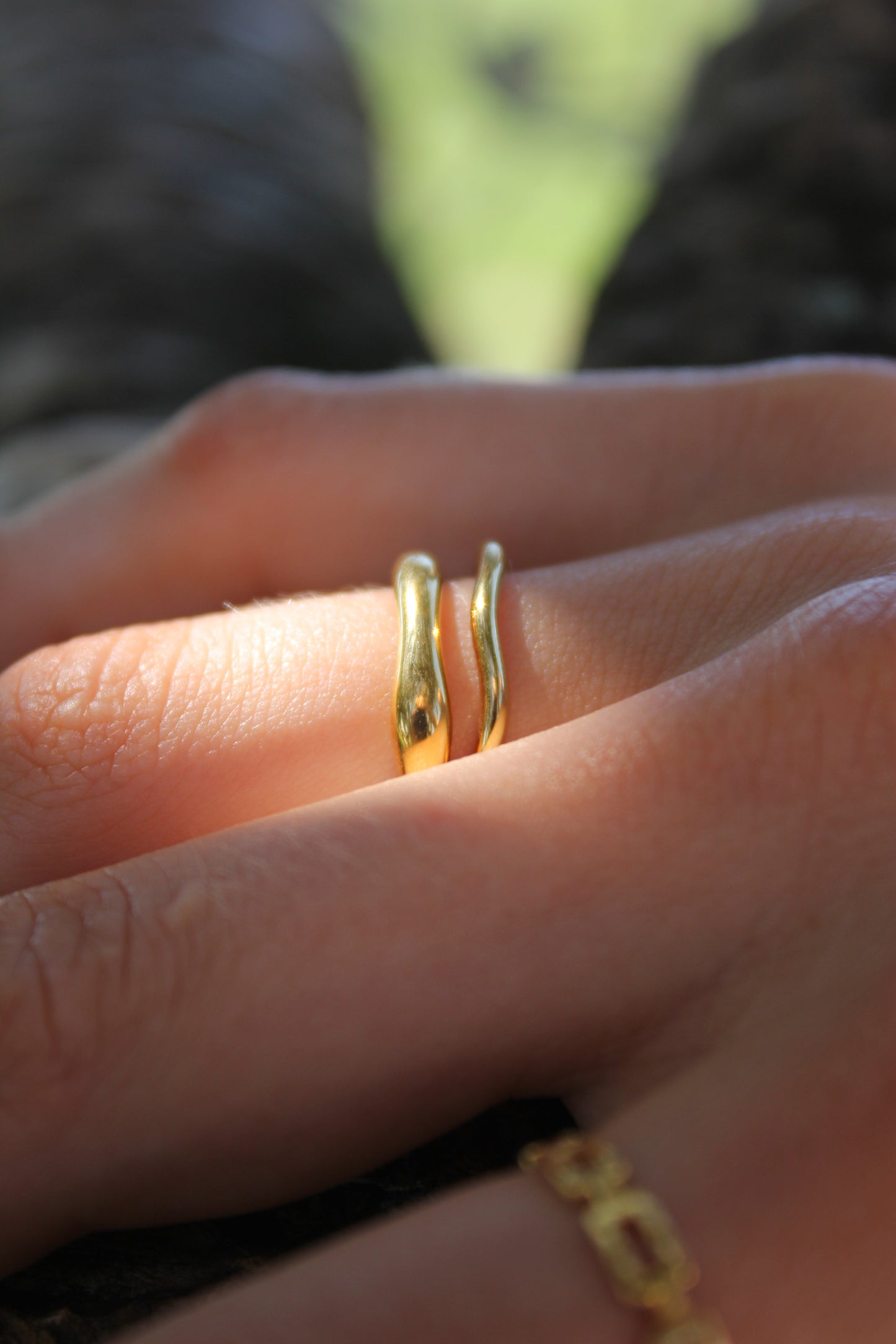 Sunflower Stackable Rings