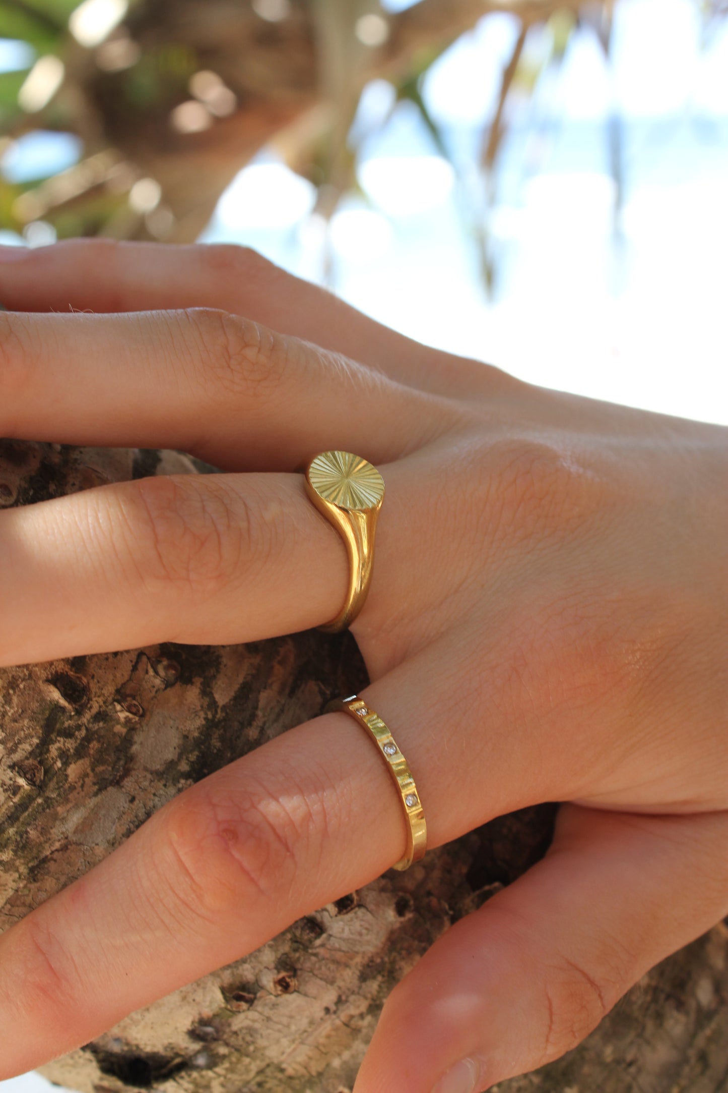 "Flame Peas" Ring