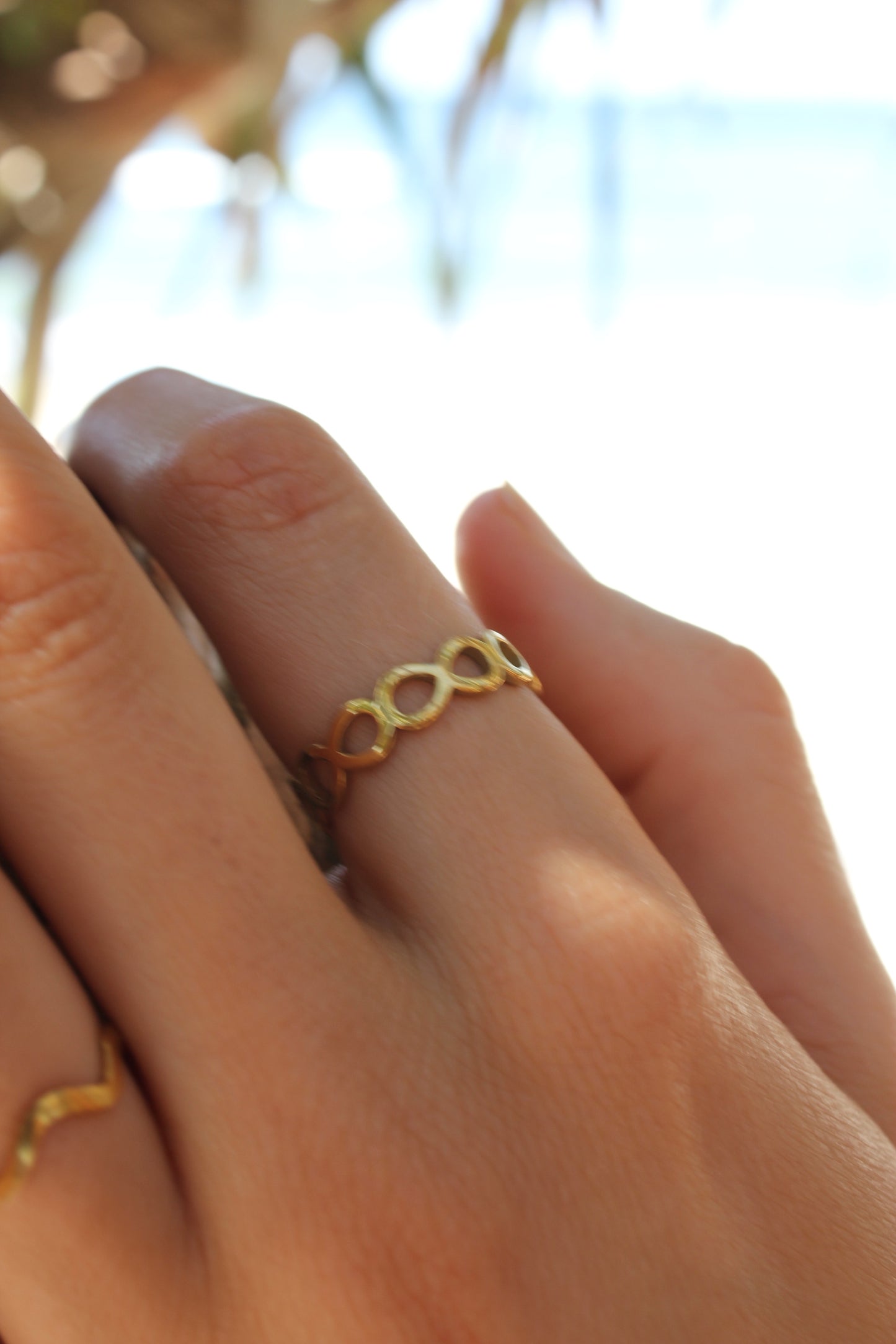 "Banksia" Infinity Ring