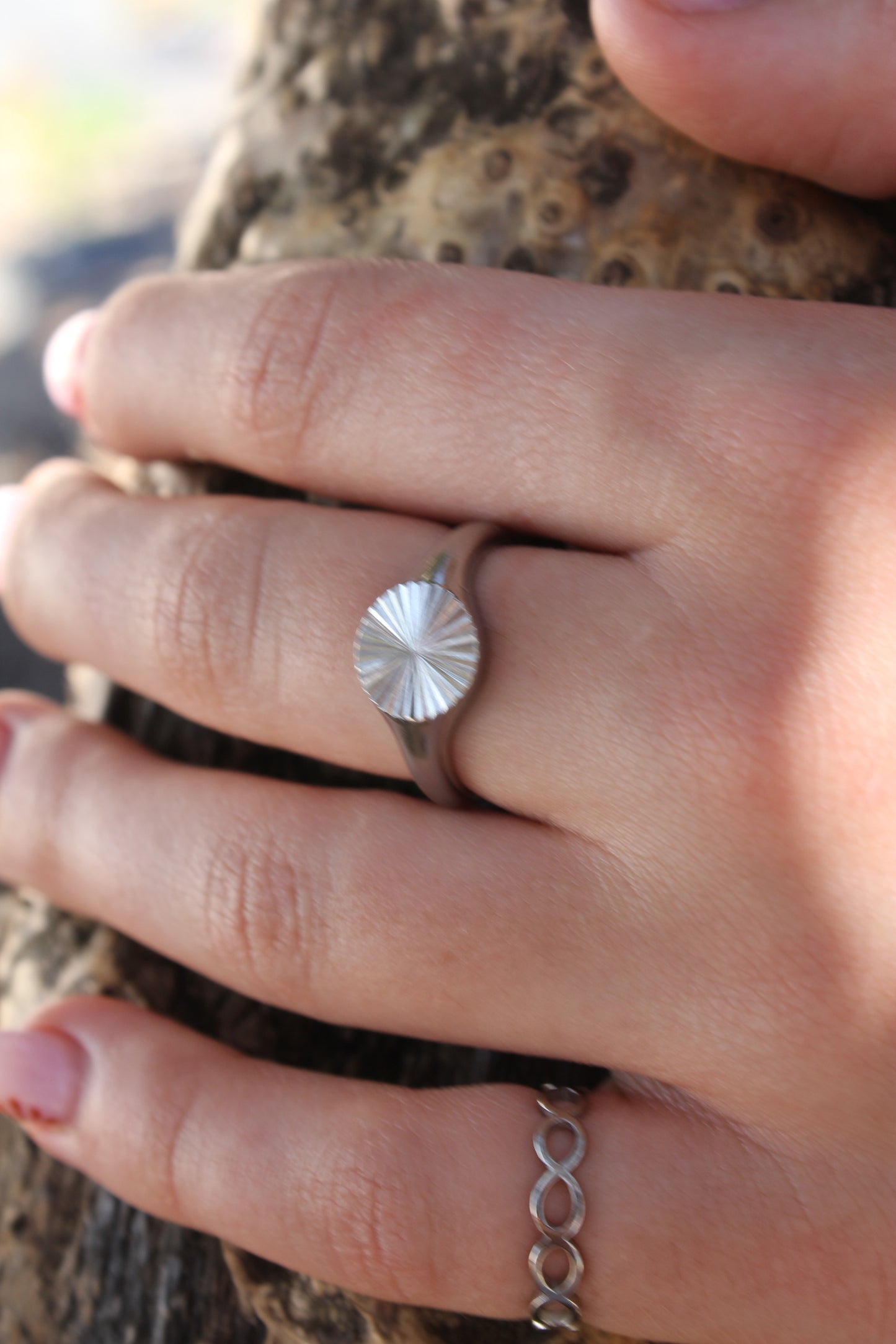 "Banksia" Infinity Ring