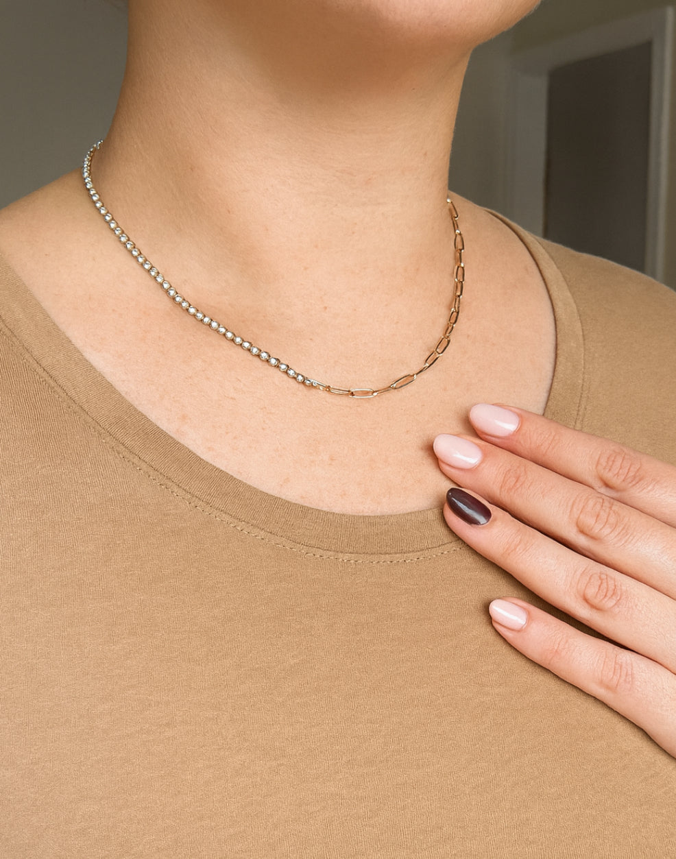 "Cascade" Tennis Necklace