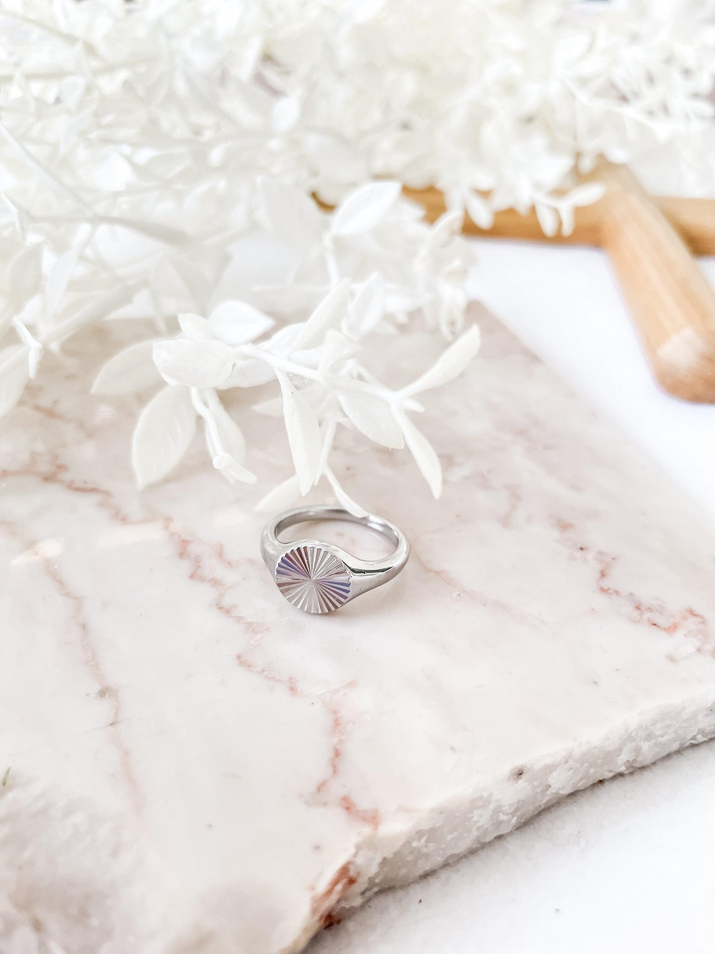 "Protea" Signet Ring
